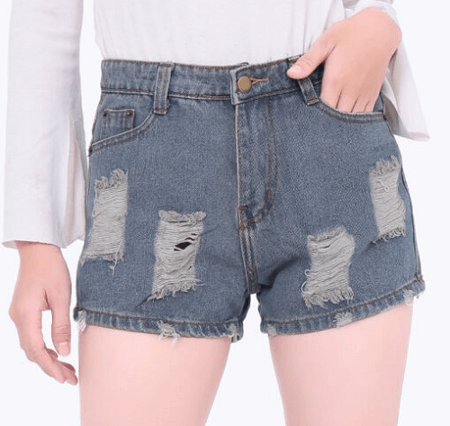 Quần short jean nữ sỉ